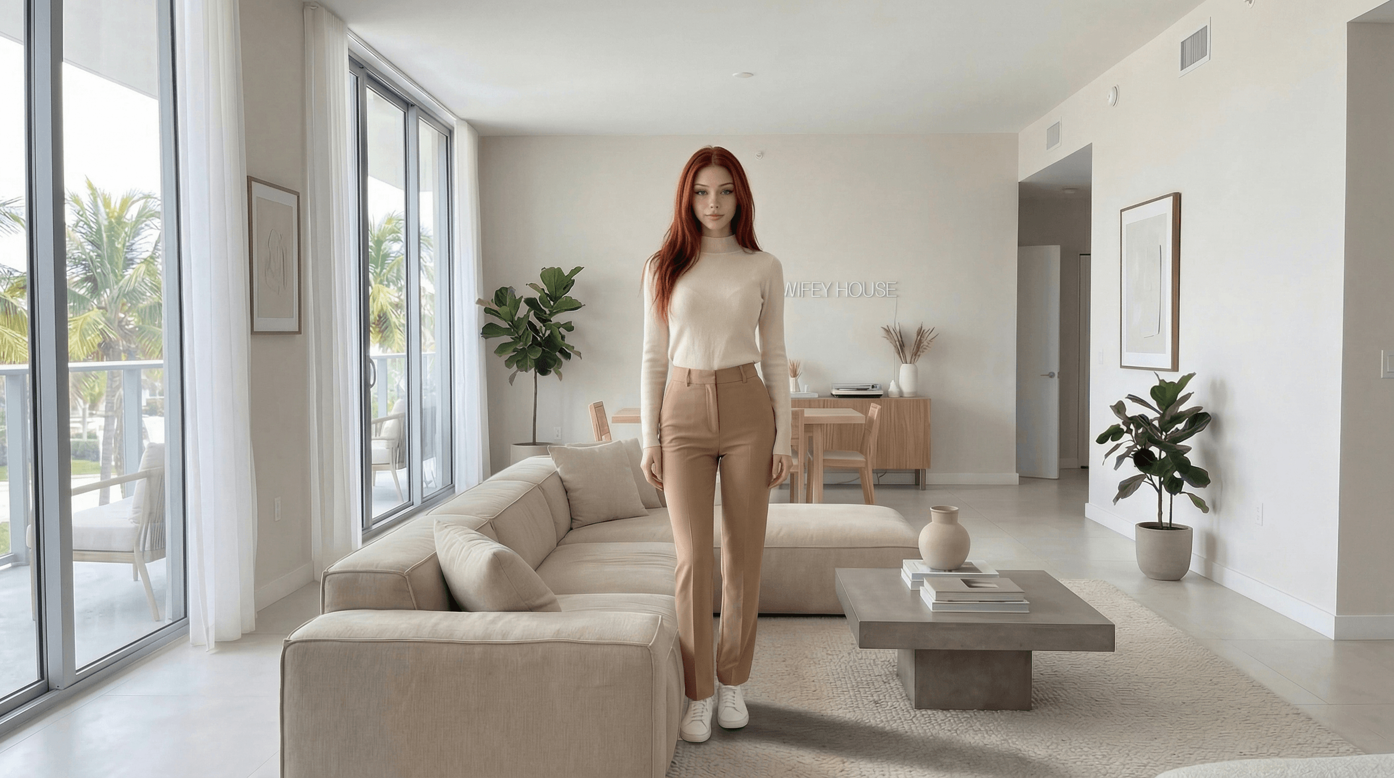 AI persona sample image — the system's visual output quality